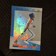 Upper Deck 1993 Denny's Grand Slam Eric Anthony #2 Houston Astros Baseball Card