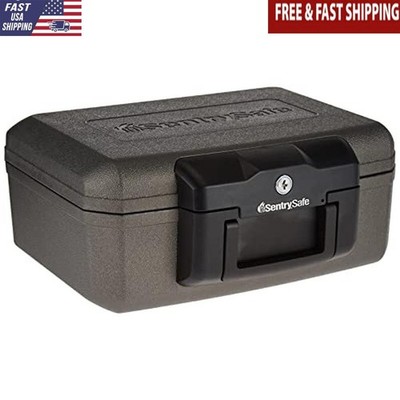 Fireproof Safe Box Documents Money Travel Lock Durable Security 0.18 Cu Ft New