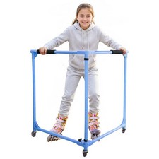 GanFindX Kids Roller Skate Trainer 30in Folding Skater Aid Beginner Support