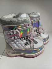 TOTES Galactica Toddler Waterproof Winter Boots Girls Shoe Size 5T