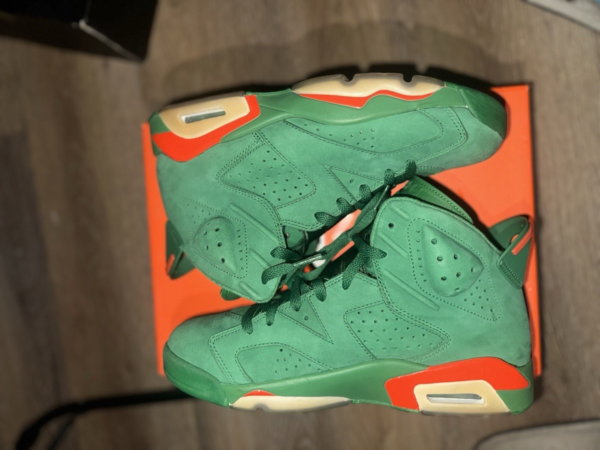 Air Jordan 6 Retro NRG Green Suede Gatorade - Size 9 (Used) | eBay