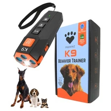 K9 Dog bark Deterrent – Humane Way - No-Shock Dog Barking Deterrent & Trainer...