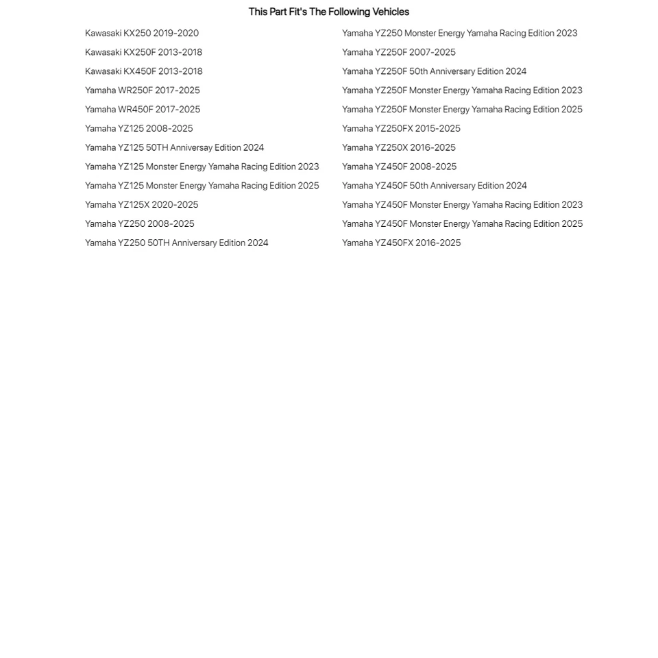 ARC Flex Brake Lever Black For YAMAHA YZ125 2008-2022 - Image 3 of 3