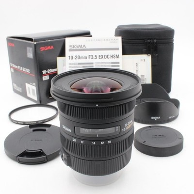 SIGMA 10-20mm f3.5 EX DC HSM  for Canon 135938