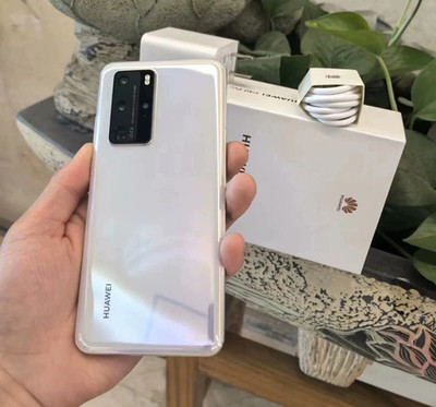 HUAWEI P40 Pro 5G Smartphone 8GB+128GB 6.58'' ELS-AN00 HarmonyOS Unlocked Weiß 