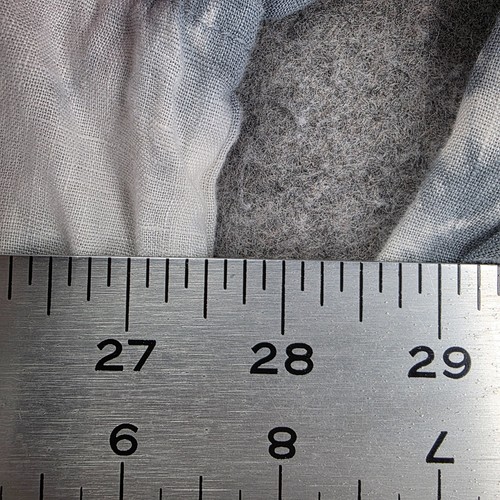 C&C California Shirt Womens 3X 100% Linen White Blue Tie Dye - Picture 5 of 6