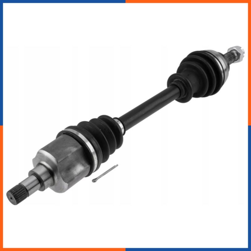 Cardan gauche VKJC8347 demi-arbre de transmission avant pour auto Citroën