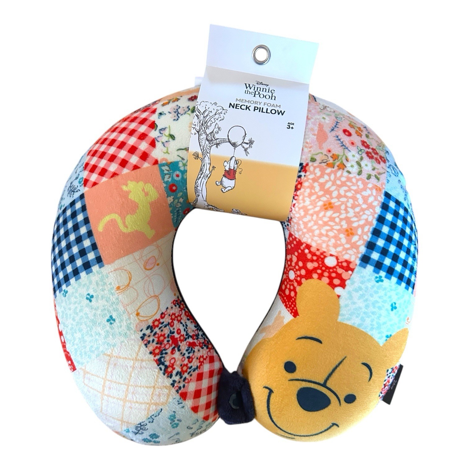 Winnie The Pooh Shabby Country Chic Travel Neck Pillow New With Tags