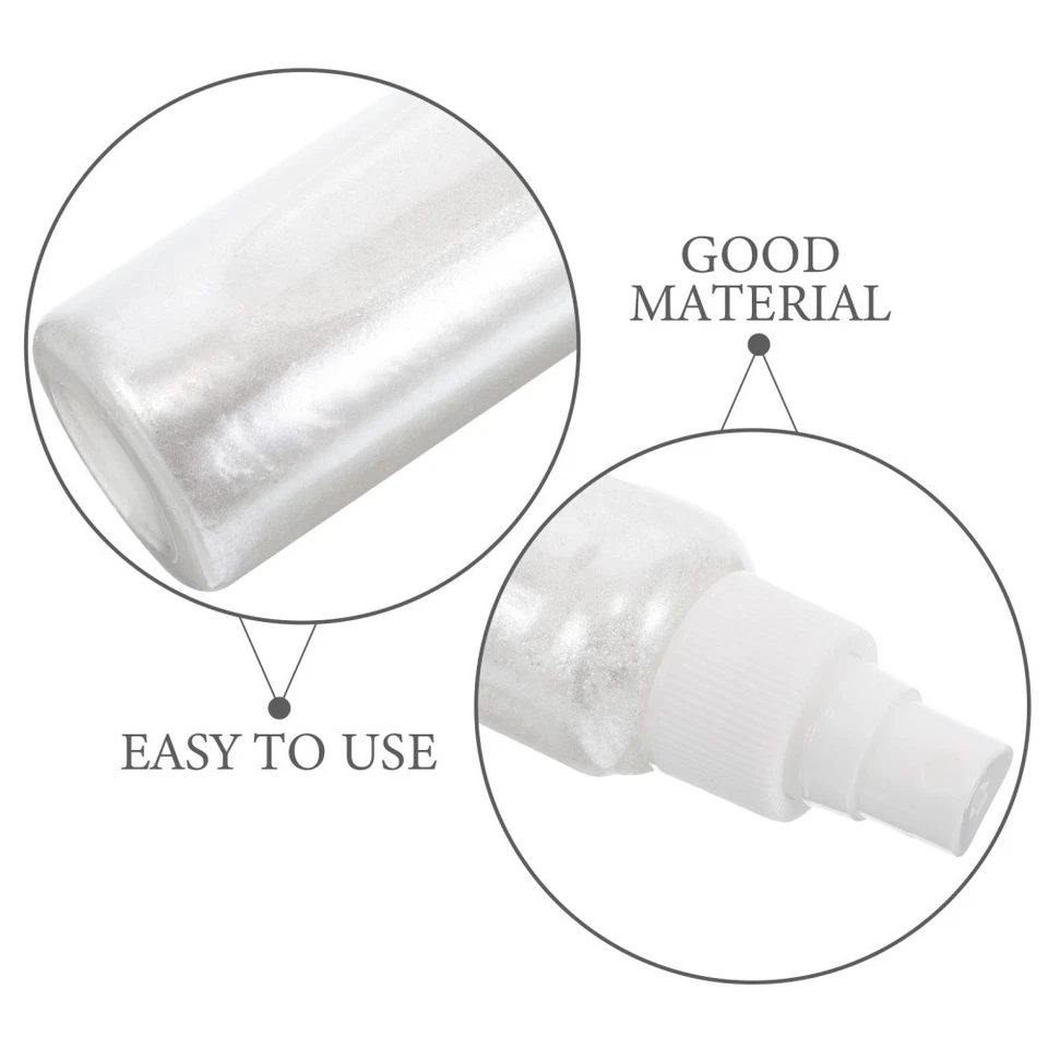 Spray corpo lucido Glitter corpo scintillanti Lacca per capelli glitter argento - Immagine 4 di 4