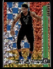 2018-19 Donruss Optic #14 Giannis Antetokounmpo All-Stars Fast Break Silver