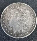 1888-O Morgan Silver Dollar $1 Coin New Orleans 90% Silver Circulated