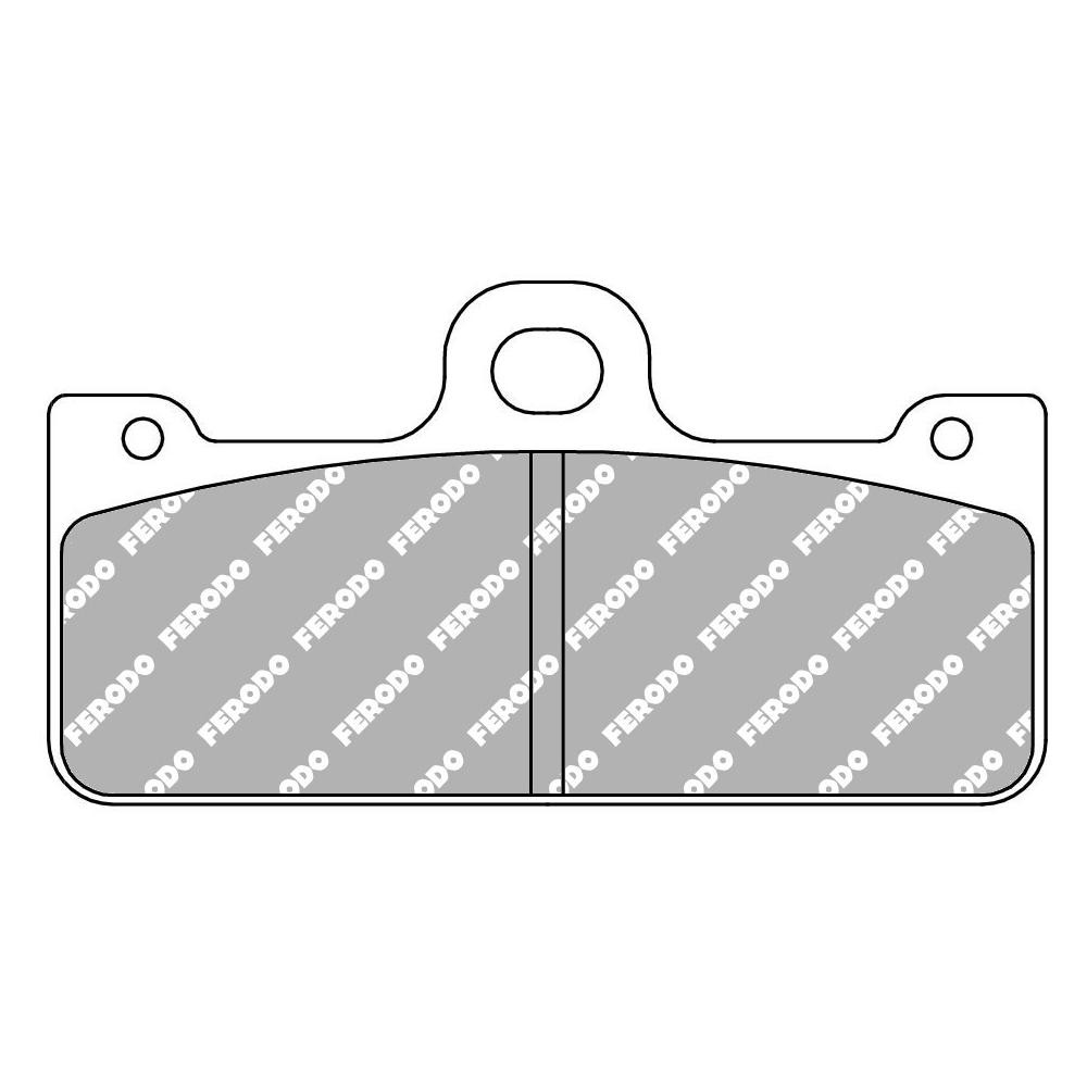 Plaquette de frein Métal Fritté Sinter Grip Race à haute friction thermique pour étrier avant