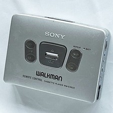 SONY WM-EX622 1994 Walkman As is Silver Vintage Cassette Player Made in Japan