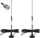 2 szt. Antena skanera policyjnego - radio 20-1300MHz 2szt, czarna 