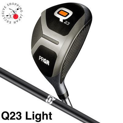 PRGR Golf Q Fairway Wood Club Q23 23deg LIGHT Original Graphite Shaft Headcover