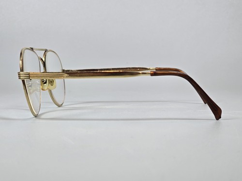 Vintage VICTORY 1/20 12K GF - Gold Filled Aviator Eyeglasses Frames Size 5 1/2 - Picture 4 of 10