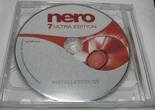 Nero 7 Ultra CD-ROM set WinXP - Used