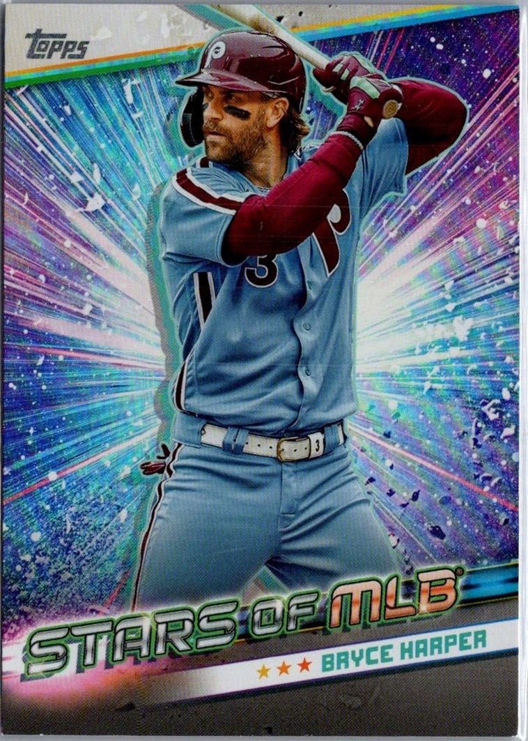 2024 Topps Series 1 - Stars of Mlb Bryce Harper #SMLB-14 - Phillies