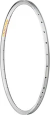 Velocity Dyad 700c Alloy Clincher Rim - Durable, Middle-Width, Silver, 32H
