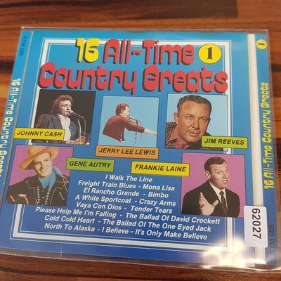 VARIOUS 16 alltime country greats VG+/VG+ (CD Album, Country, All-Time)