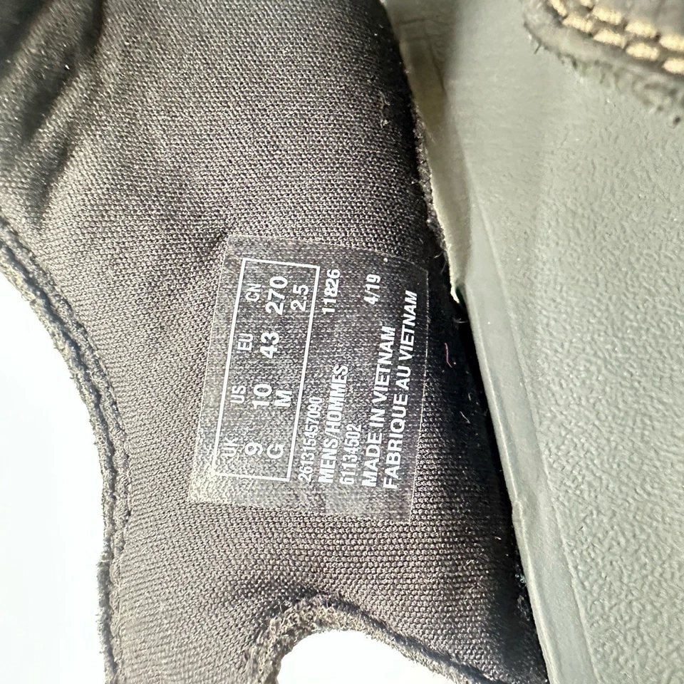 Sandalias Clarks de cuero negras para hombre talla 10 correa ajustable cómodas para caminar Foto 3 de 3