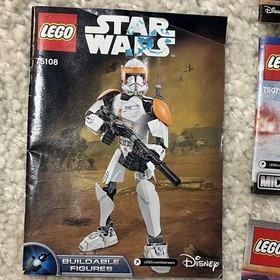 LEGO Star Wars Illustrated Instruction Manual Booklet Lot  of 14 sets +bonus
