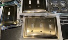 Liberty Hardware Lot of 38 Various Brass Outlet/Toggle Flush Wall Cover Plates — photo 5