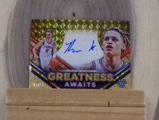 2023-24 Bowman's Best University Auto Gold Geometric Refractor Riley Kugel /50