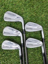 2017 TAYLORMADE P790 CHROME IRON SET 5-9 REG MAMIYA RECOIL ES 760 F3 GOOD
