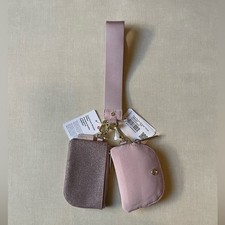 Lululemon Dual Pouch Wristlet - Pink Champagne