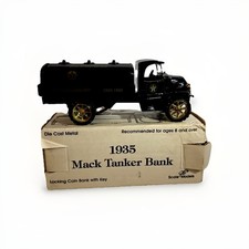ERTL Texaco DIECAST METAL 1935 MACK TANKER BANK HC-0157 Star Enterprises