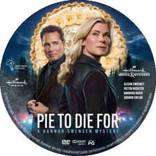 Pie To Die For:  A Hannah Swensen Mystery (DVD, 2025) Hallmark MOD NEW RARE HTF