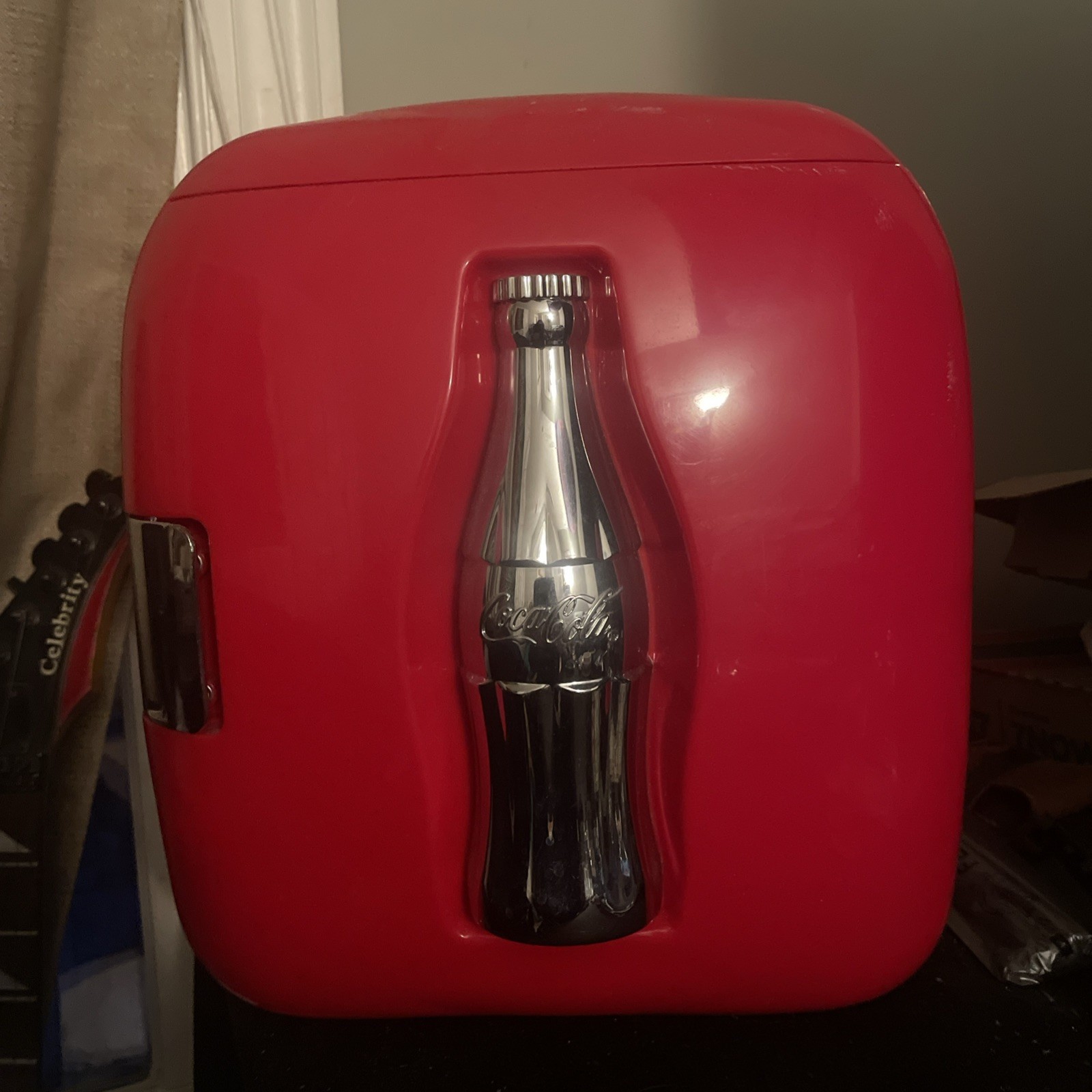Refrigerator 110v Red Tested Working