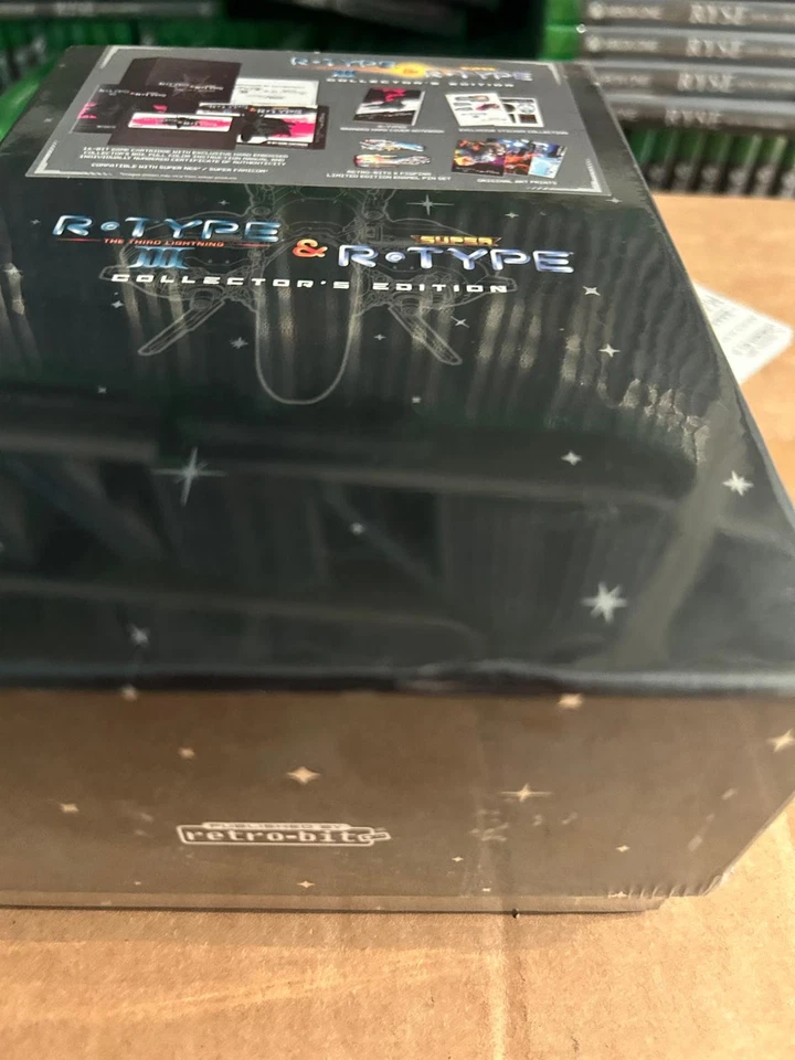 B-Ware SNES R-Type Returns R-Type III & Super R-Type Ltd Collector´s Edition NEU - Bild 2 von 4