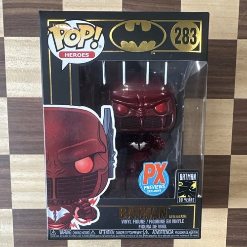 Funko Pop! PX Previews Exclusive Batman Red Death Vinyl Figure DC 80 Years #283
