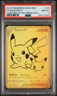 2021 POKEMON SWSH BLACK STAR PROMO #145 FULL ART/PIKACHU V PSA 8