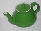 Vintage Hall China Smaragdgrün New York Teekanne 6 Tassen USA Made Art Deco