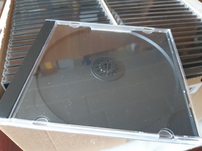 50 Jewelcase Professional CD Hüllen 1er 10,4 mm für je 1 CD / DVD / BD schwarz