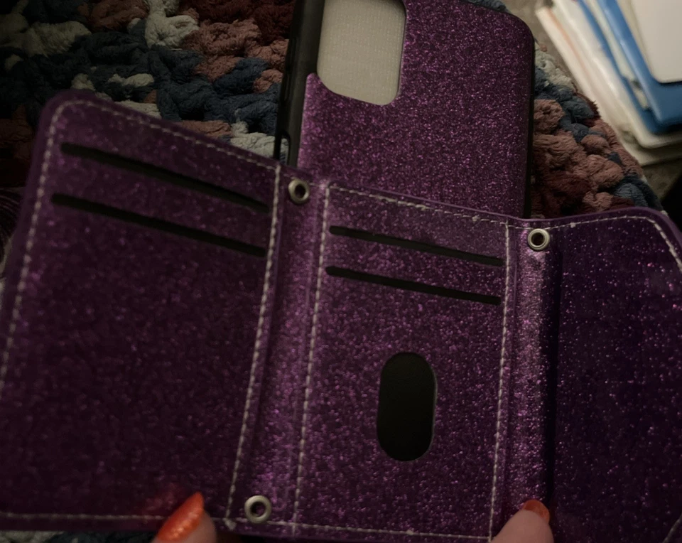 Asuwish Phone Case for Moto G9 Plus Purple - Image 2 of 3