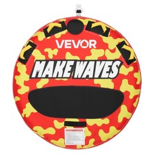 VEVOR Towable Tube for Boating 2-Rider Inflatable Boat Tubes Water Sport Towable