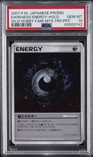 2007 POKEMON JPN PROMO DARKNESS ENERGY-HOLO PSA 10