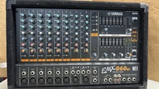 YAMAHA EMX 860 st POWERED MIXER /8 CHANNEL 600 WATT THRU 3-200 WATT AMPLIFIERS