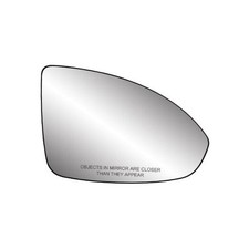 Passenger Side Non-heated Mirror Glass w/backing plate, Passenger Side RH