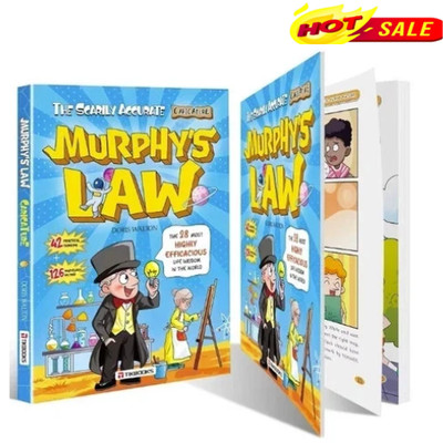 Murphy's Law Learning Book for Kids 8-12 with 128 Pages Paperback Illustrated