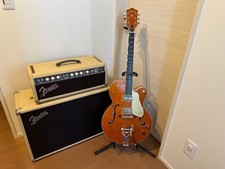 Guitarra Eléctrica Acústica Gretsch G6120T-BSSMK Modelo Brian Setzer Hecha en EE. UU.