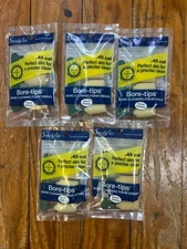 set of 5  SWAB ITS® BORE-TIPS .45CAL FAST PATCHLESS FIREARM CLEANING FOAM SWABS