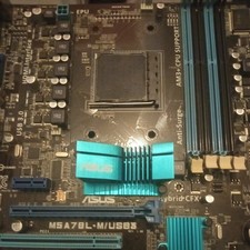 ASUS M5A78L-M/USB3, Am3+ Ddr3 Micro Atx Motherbord Without I/o Shield With Disk.