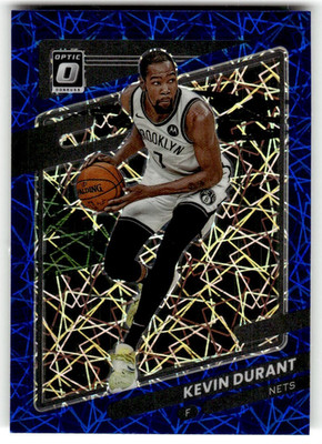 2021-22 Panini Donruss Optic Blue Velocity Prizm Parallel #11 - Kevin Durant