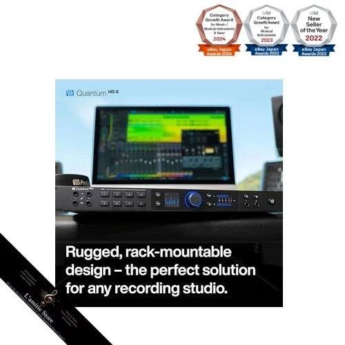 PreSonus Quantum HD 8 26 x 30 32-bit / 192 kHz USB-C Audio Interface with Studio - Image 2 of 4