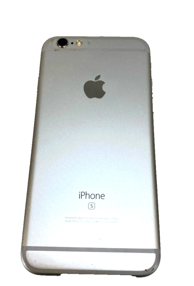 Apple Plateado iPhone 6s 16GB - A1633 totalmente probado y funcional Foto 2 de 4